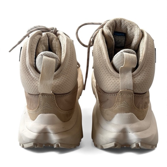 Hoka One One Kaha 2 Shoes Womens 5.5 Beige Hiking Boot - Picture 4 of 11